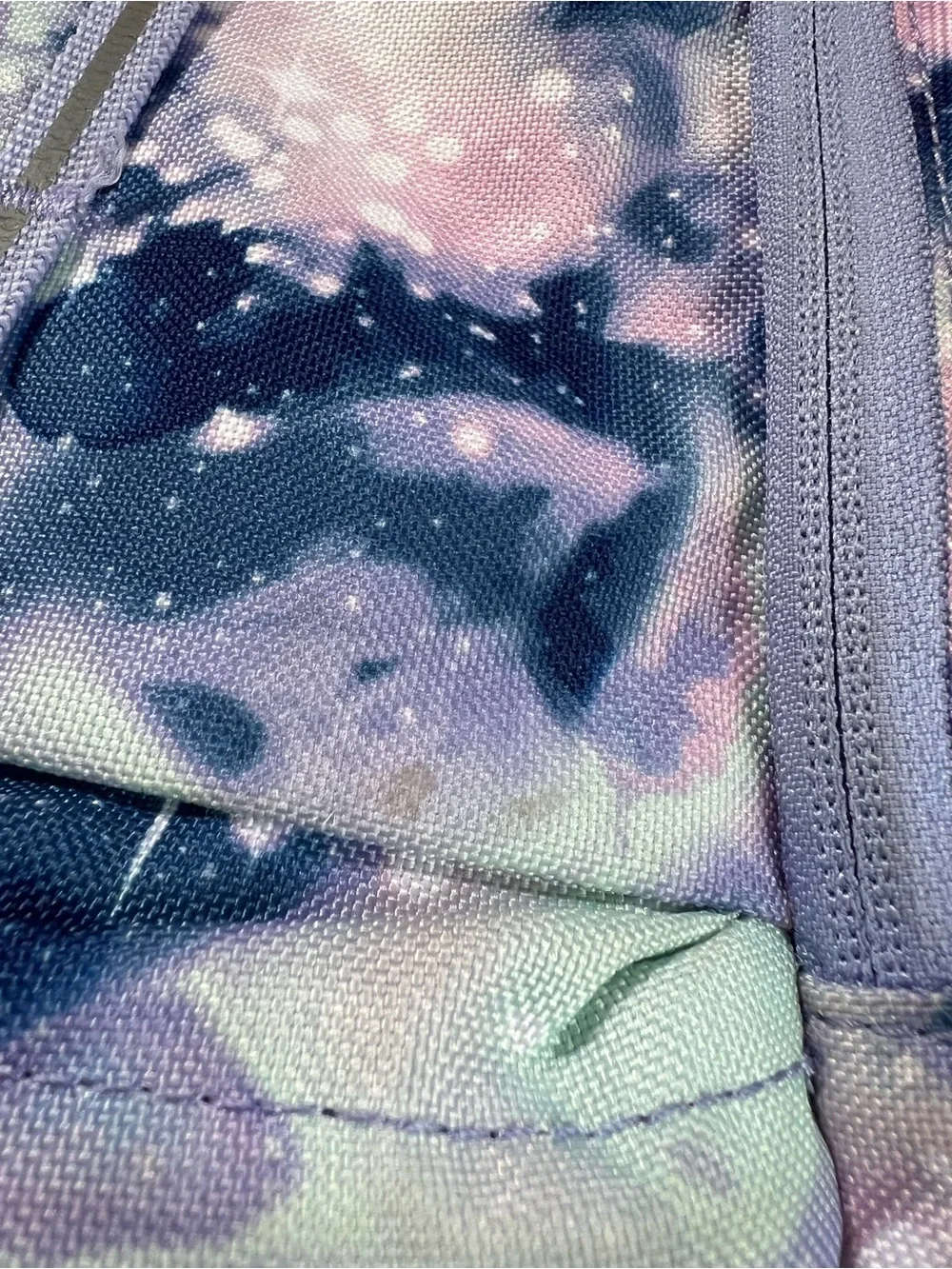 Lands' End Kids Galaxy Backpack - Purple Blue Pink Large 18”